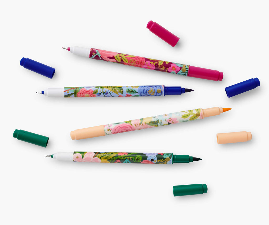 Garden Party Dual-Tipped Marker Set – 10 Pieces