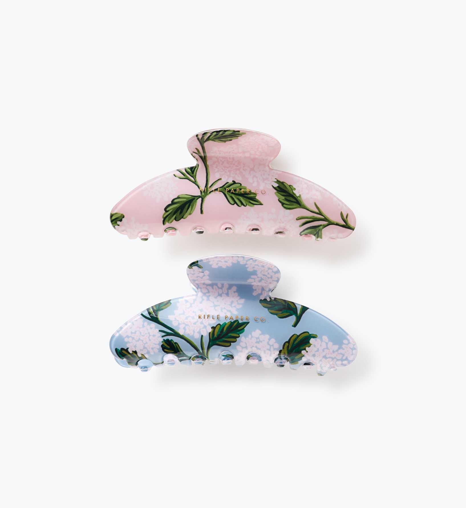 Hydrangea Large Claw Clip Set – 2 Pieces