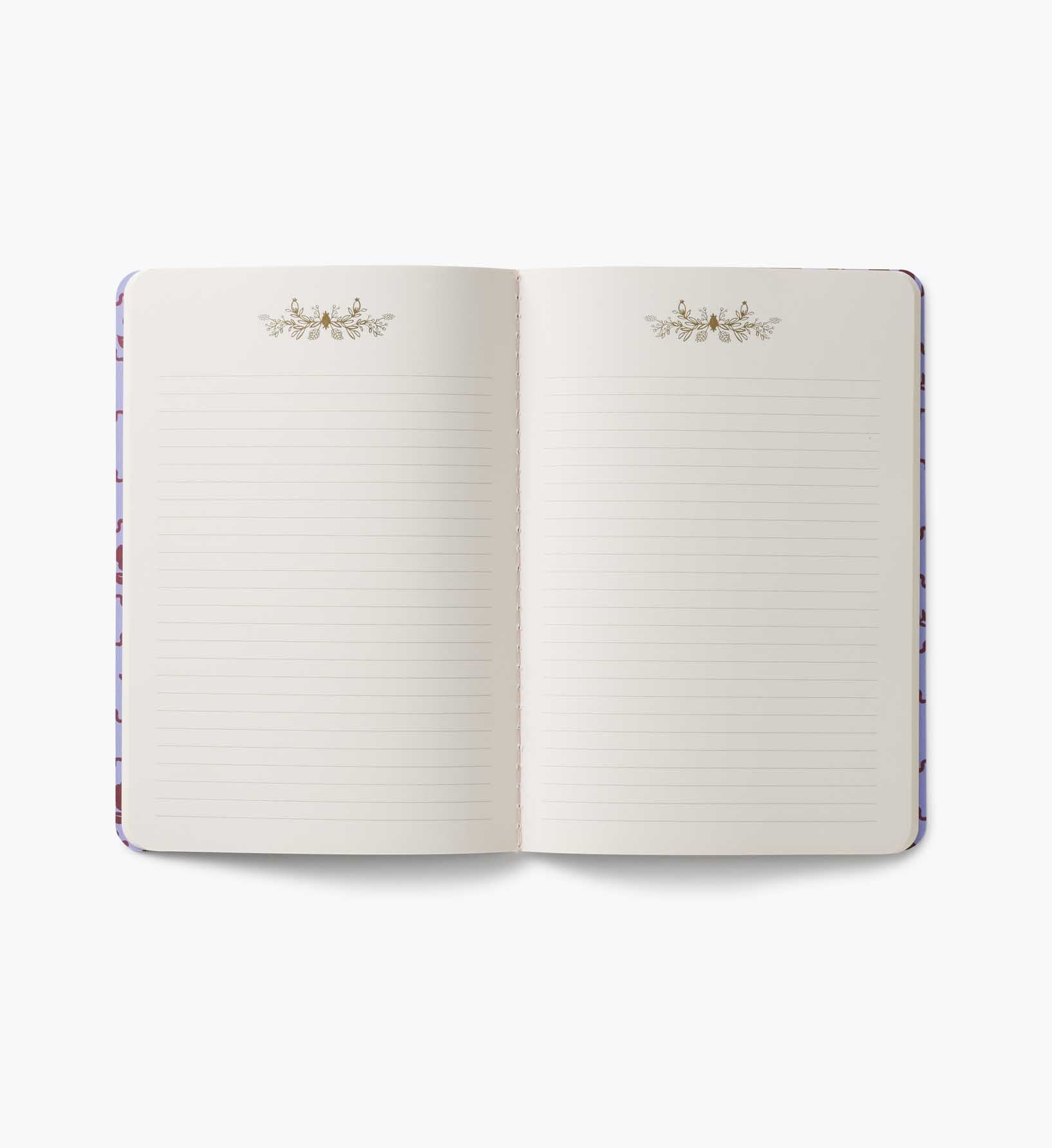 Jane Austen Stitched Notebook Set – 3 Pieces