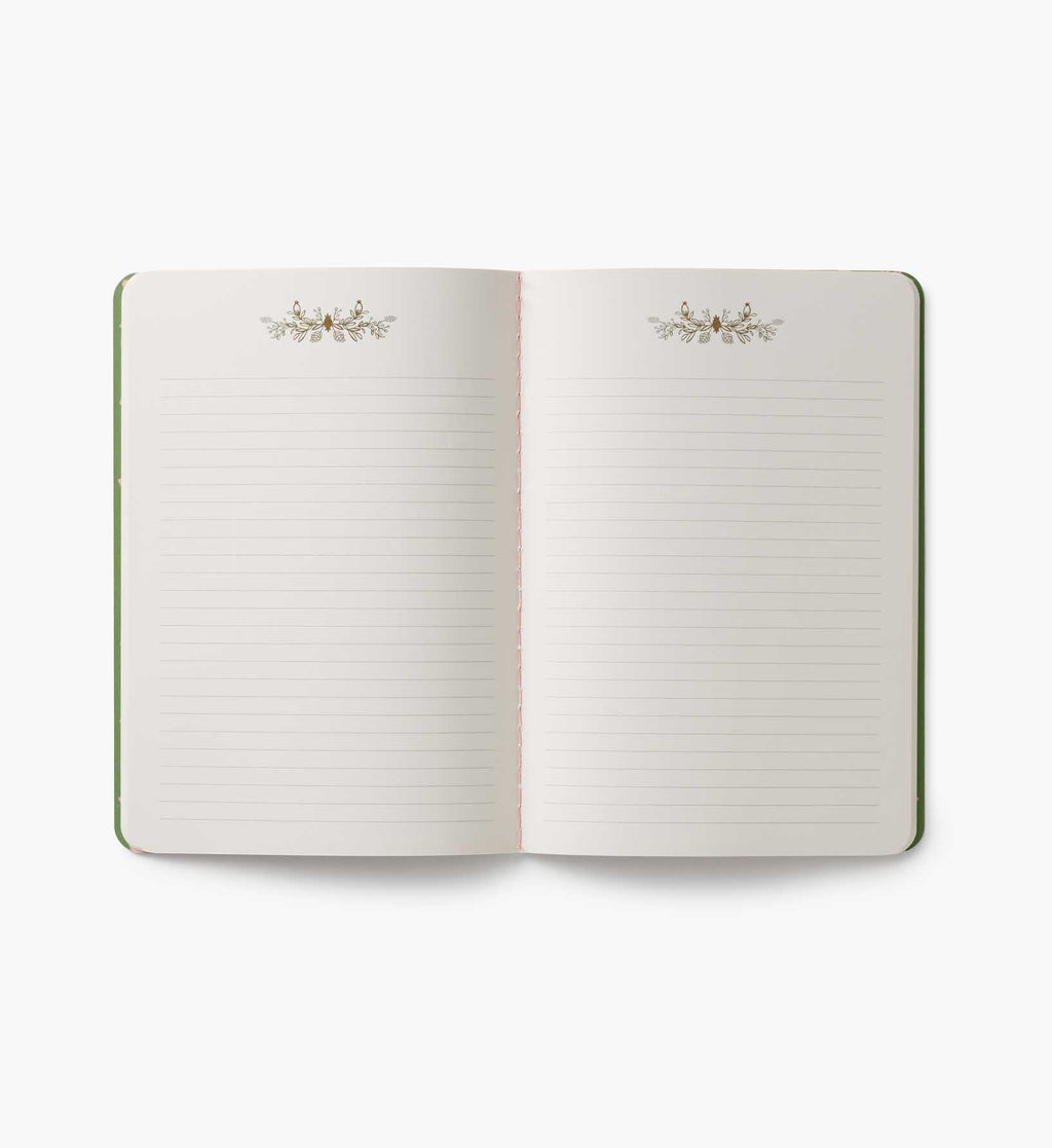 Jane Austen Stitched Notebook Set – 3 Pieces