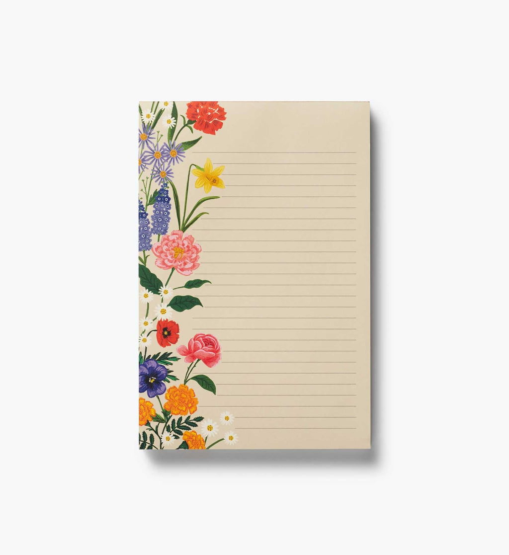 Garden Study Large Memo Notepad – 65 Sheets