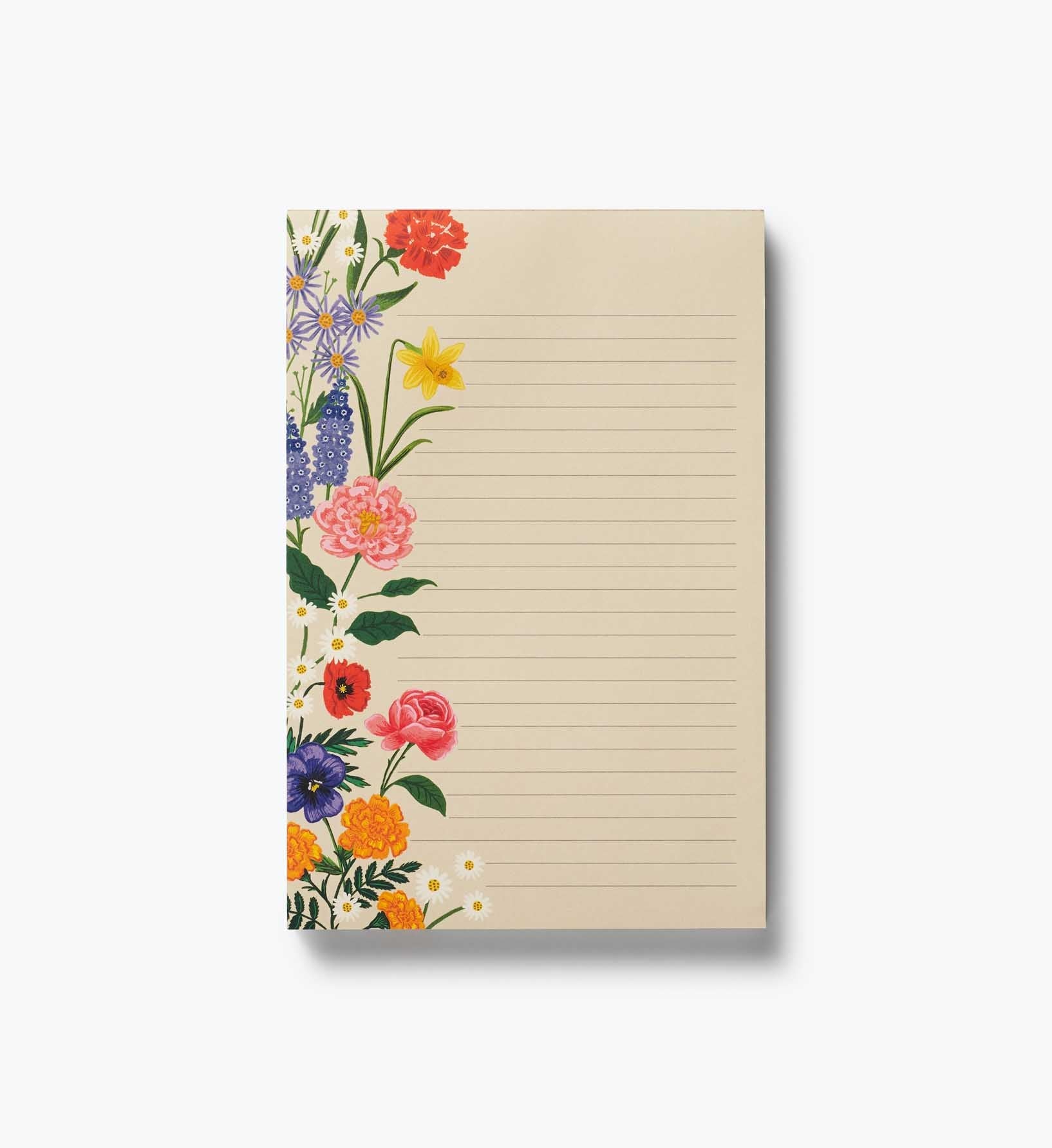 Garden Study Large Memo Notepad – 65 Sheets