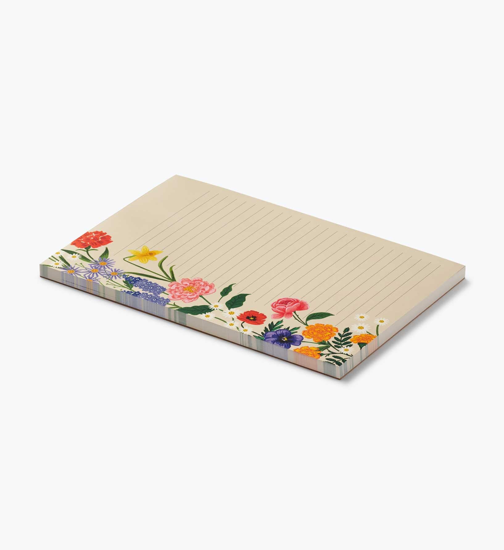 Garden Study Large Memo Notepad – 65 Sheets