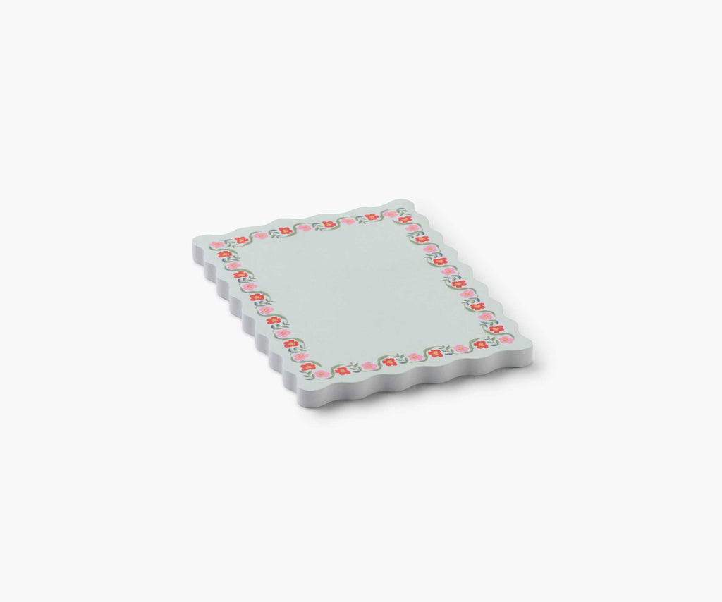Delphine Bloom Die-Cut Sticky Note Pad – 50 Sheets