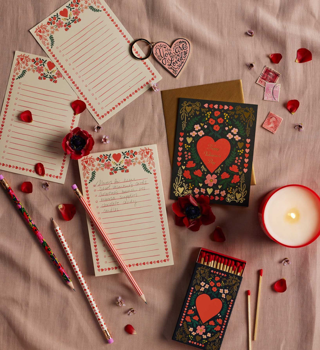 Juliet Romance Theme Checklist Notepad