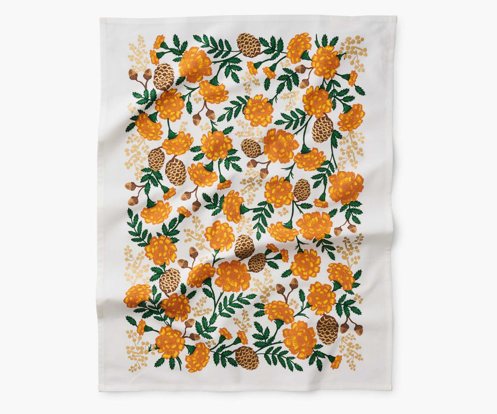 Grateful Harvest Printed Kitchen Tea Towel